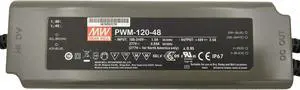 MW Mean Well PWM-120-48 48V 2.5A 120W PWM Output LED Power Supply with PFC