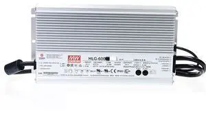 Mean Well HLG 600W 14.3A LED Driver HLG-600H-42 Switching Power Supply Converter Transformer with IP67 PFC Function Metal Case Constant Voltage/Current