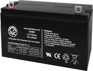 AJC Opti-UPS EL5000-AL 12V 100Ah UPS Battery - This is an Brand Replacement
