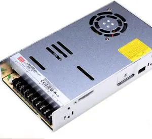 Mean Well LRS 600W Switching Power Supply AC/DC Single Output LRS-600-12 12V 50A Power Supply Driver Transformer for 3D Printer, Computer Project, LED Light, CCTV, etc