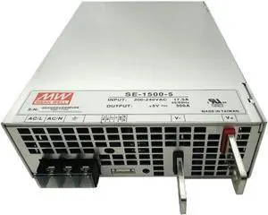 SE-1500-5 Mean Well 1500W 5V 300A Switching Power Supply MeanWell SE-1500-5