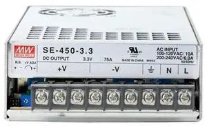 SE-450-3.3 Mean Well Best Price 247.5W 3.3V 75A Switching Power Supply MeanWell SE-450-3.3