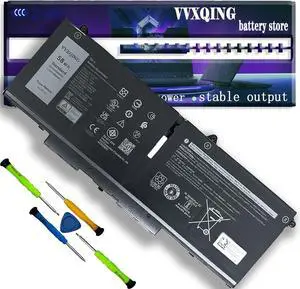 FK0VR 58Wh Battery Replacement for Dell Latitude 7430 7330 5330 2-in-1 SeriesLatitude 5330 2-in-1/7330 2-in-1/7430 2-in-1 P133G P134G P135G P136G P110F P138G P139G FKOVR 8H6WD 51R71 15.2V