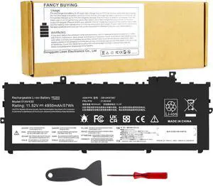 Fancy Buying 01AV430 01AV494 SB10K97587 Battery Replacement for Lenovo ThinkPad X1 Carbon 5th Gen 2017 6th Gen 2018 Series 01AV429 SB10K97586 01AV431 SB10K97588 01AV494 SB10K97586