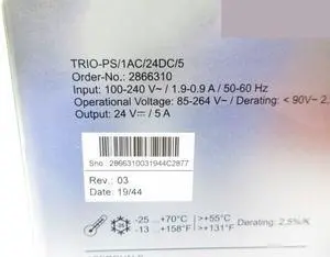 Original Contact 2866310 Power Supply TRIO-PS/1AC/24DC/5