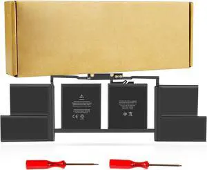 Futurebatt A1707 A1820 Battery for MacBook Pro 15 inch A1707 (Late 2016 Mid 2017) Touch Bar EMC 3162 3072 Series MLH32 MLH42 MLW72 MLW82 MPTR2 MPTT2 MLH52 MLW92 MPTU2 MPTV2 MPTW2 MPTX2