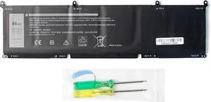 86Wh 69KF2 Battery Replacement for Dell G7 15 7500 G15 5510 5511 5515 5520 5521 Alienware M15 R3 R4 R5 M17 R3 R4 XPS 15 9500 9510 9520 Precision 5550 5560 5570 Inspiron 7510 7610 7620 P87F P91F P45E