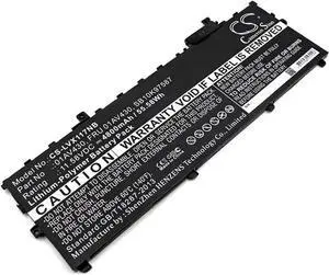 HongQJY New Replacement Battery for ThinkPad X1 Carbon 2017, TP X1 20HRA00GAU, X1 Carbon-20KGS23T2M (4800mAh) 01AV429, ASM SB10K97587, FRU 01AV430, O1AV430, SB10K97586