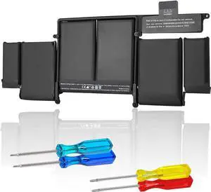 A1582 A1502 for Macbook Pro Retina 13 Inch Late 2013 Mid 2014 Early 2015,Fits A1493 Laptop Battery [Li-Polymer 11.42V74.9WH 6559mAh]