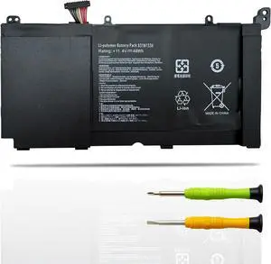 B31N1336 Laptop Battery Compatible with Asus VivoBook A551L A551LN S551 S551L S551LA S551LB S551LN V551L V551LB K551L K551LA K551LB K551LN R553L R553LF R553LN Series A42-S551 C31-S551 11.4V 48Wh