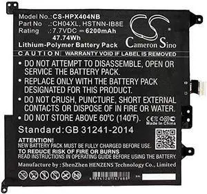 7.7V CH04048XL CH04XL CH04048XL-PL 941617-855 HSTNN-IB8E 941190-1C1 Battery Replacement for Chromebook X2 12-F015NR