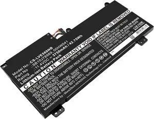 Replacement Battery for 00HW040,00HW041,SB10J78988,SB10J78989,PN:00HW040,00HW041,SB10J78988,SB10J78989,3750mAh