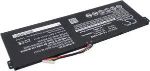 3000mAh/11.4V Battery Compatible with Acer fit P/N: AC14B13J, AC14B18J, AC14B18J(3ICP5/57/80), KT.0040G.004, KT0030G.004