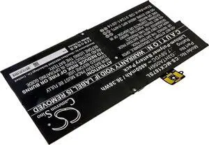 4800mAh/7.58V Battery Compatible with Microsoft Surface Pro X 1876, fit P/N: G3HTA056H