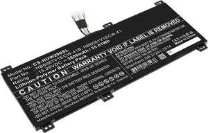 Replacement Battery for Huawei HBL-W19,HBL-W29,HLY-W19RP,MagicBook Pro 2020,MateBook D 16,V700,PN:HB6081V1ECW-41,HB6081V1ECW-41B,3600mAh