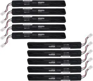 10pcs 360mAh/14.4V PJ-4844A SB-BT500-N Replacement Battery for Bro'ther PJ-663 PJ-563 PJ-520 PJ-522 PJ-523 PJ-673 PocketBook PocketBook + PocketBook300 PA-BT-500 Ni-MH Portable Printer Battery