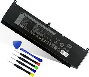 PKWVM Battery for Dell Precision 7750 7760 7550 7560 Mobile Series 7000 7558 7568 13 7353 7359 7347 11.4V 6-Cells 95Wh 7922mAh