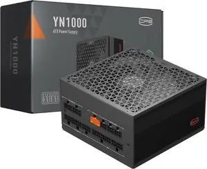 PCCOOLER CPS YN1000 Power Supply, 1000W 80 Plus Gold Certified Fully Modular PCIe 5.1 & ATX 3.1 Gaming PSU, Wide Compatibility, 135mm FDB Fan, Full Japan Electrolytic Capacitors - 10 Year Warranty
