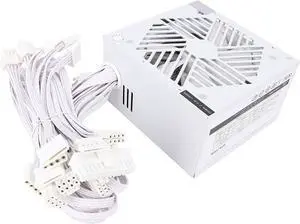 Bewinner 700W Computer ATX Power Supply with 120mm Fan, ATX Semi Modular Gaming Power Supply Support Back Wiring
