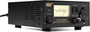 13.8V 30A Bench Power Supply, Ham Radio Regulated Switching Power Supply, Retro Analog Meter with Backlight, Noise Offset Control