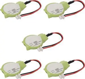Synergy Digital CMOS/BIOS Batteries, Compatible with IBM ThinkPad R40 2681 CMOS/BIOS, (Li-Ion, 3V, 200 mAh), Replacement for Evesham 02K6541 Battery, Combo-Pack Includes: 5 x SDBU-L6915 Batteries