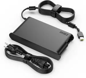 230W Slim Tip Ac Adapter 20V 11.5A Compatible with Lenovo Legion Gaming Laptop Gen 9 (16 AMD) ADL230NDC3A ADL230NLC3A Power Adapter Charger,Fits for RTX 5090 5080 5070 5060