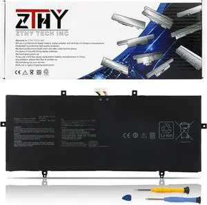 C22N2107 75Wh Battery Replacement for Asus ZenBook 14 OLED Q409 Q409Z Q409ZA BX3402 BX3402ZA BX3402VA BM3402YA UX3402 UX3402QA UX3402ZA UX4302ZA UX3402VA UM3402 UM3402DA UM3402YA RX3402ZA UP3404VA