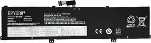 L19M4P71 Laptop Battery 80Wh 5235mAh 4-Cell 15.36V Compatible with Lenovo ThinkPad P1 3rd Gen 20TH 20TJ / ThinkPad X1 Extreme 3rd Gen 20TK 20TL Series L19C4P71