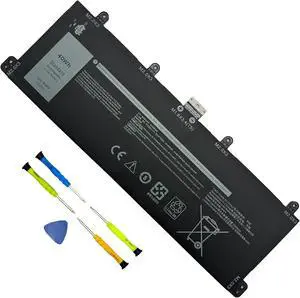 9F4FN Laptop Battery Replacement for Dell Latitude 7320 Detachable T04H T04H001 Inspiron 14 3420 Series 2VKW9 2ICP4/79/112
