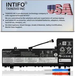 56.6Wh L22M3PA4 Laptop Battery Compatible with Lenovo IdeaPad Slim 5-14ABR8 14IAH8 14IRL8 16ABR8 16IAH8 16IRL8 Series L22B3PA4 L22C3PA4 L22L3PA4 SB11K39354 SB11N45411 [11.52V 4914mAh 3-Cell]