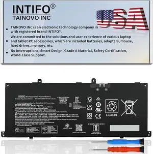 59.16Wh GD03XL Laptop Battery Compatible with HP Pavilion 16-AF0000 16-AG0000 Envy x360 2-in-1 14-FA0000 14-FC0000 OmniBook X 14-FE0000 EliteBook Ultra G1q G1q8 GD03059XL N66215-005 HSTNN-AB1E