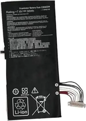 7.6V 38Wh Laptop Battery C21N1334 Compatible with Asus Transformer Book T200TA/T200TA-1A/1K/1R /200TA-C1-BL