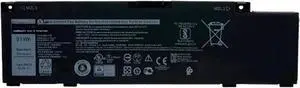 266J9 Laptop Battery - Compatible with Dell G3 15/G5 15/Inspiron 143590 3500 5500 5505 5490 (M4GWP PN1VN) 11.4V 51Wh