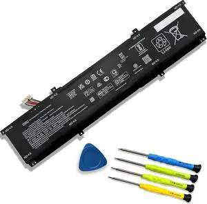 FZ06XL Laptop Battery Replacement for HP Spectre x360 2-in-1 Envy 16-H 16-H0000 16-F 16-F1000 16t-F000 16-F1075NG 16-F0035NR Series FZ06083XL M48025-005 M47636-2D1 M47636-2C1 83Wh 6-Cell