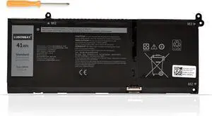 9NJM1 Laptop Battery Replacement for Dell Alienware Alienware 15 R3 R4 17 R4 R5 Alienware 15 2018 ALW17C-D1758 P31E P31E001 P31E002 P69F P69F001 P69F002 Series New Battery 11.4V/99Wh, G91J0
