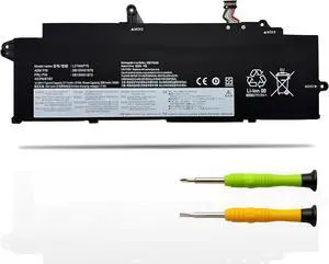 L21M4P75 Laptop Battery Replacement for ThinkPad T14s Gen 3 2022 Gen 4 2023 Series L21B4P71 L21L4P73 L21D4P7 SB10W51976 SB10W51975 5B10W51874 5B10W51875 5B10W51876 SB10W51976 5B10W51875 57Wh