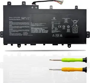 C31N1845 Laptop Battery Replacement for Dell Flip C436FA C436FA-DS388T C436FA-DS599T C436FA-DS599TW C436FA-E10087/Chromebook C424MA C424MA-DH48F Series 0B200-03570000 11.55V 42Wh 3640mAh