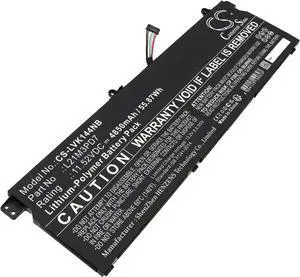 Battery Replacement for LE 21CY0037SA ThinkBook 16 G4+ ARA Thinkbook 14 G4+IAP L21M3PD7 L21D3PD7 5B10Z21201 L21C3PD7 SB10Z21205 L21L3PD7