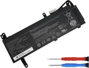TBONTB G15B01W Battery Compatible with Xiaomi Gaming 15.6'' 7300HQ GTX1050 GTX1060 1050Ti 1060 171502-A1 G15BO1W Series [15.2V 55.02Wh 3620mAh]