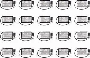 (20 Pack) XSP Battery for DELLL Poweredge 1850, Poweredge 2800, Poweredge 2850 PN G3399