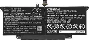 HongQJY New Replacement Battery for H0DN8, H0DN8+QQ2-01024, Latitude 7000 7410 14" Touchsc, Latitude 7410 2-in-1 (6400mAh) 7CXN6, HRGYV, JHT2H, T3JWC, XMT81