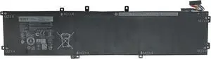 6GTPY Battery 97Wh 8333mAh Replacement for Dell XPS 15 9550 9560 9570 7590 / Inspiron 15 7500 7501 7590 7591 / Precision 5510 5520 5530 / Vostro 7500 7590 Series H5H20 5XJ28 GPM03 0GPM03 11.4V