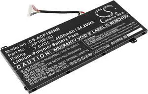 4500mAh Replacement Battery for 3 A314-32-C9BT 3 A314-32-C1QB 3 A314-32-P82V AP18B18J (7.6V)