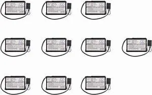 (10 Pack) XSP Battery for DELLL Poweredge 1850, Poweredge 2800, Poweredge 2850 PN G3399
