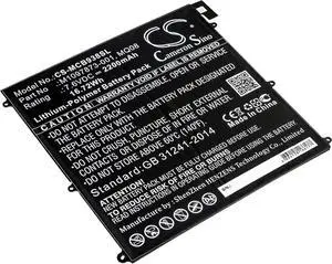 2200mAh/7.6V Battery Replacement for Microsoft Surface Book 1938, P/N: M1097873-001, MQ08