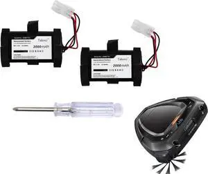 2PCS S91-0400410-SU2 Replacement Battery for Electro lux Osiris 900258195 RX7-1-TM 900277268 RX9-1-IBM 900277487 RX8-1-4SWN RX8 RX9 2000mAh / 14.40Wh