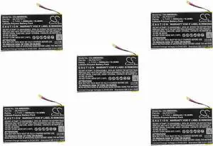 (5 Pack) XSP Battery for Autel MaxiSys Mini MS905 MS906 MaxiSys Mini MS905 MS906 MY905 PN MLP5070111 MLP5070111 (5000mAh)