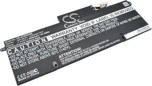 HongQJY New Replacement Battery for Aspire S3, Aspire S3-392, Aspire S3-392G (6060mAh) 1ICP5/60/80-2, 1ICP6/60/78-2, AP13D3K