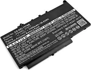 Replacement Battery for DEL'L Latitude 12 E7270,Latitude 12 E7470,Latitude E7270,Latitude E7470,PN:021X15,0579TY,0F1KTM,0PDNM2,21X15,579TY,7CJRC,F1KTM,PDNM2,3300mAh Replacement Battery for DEL'L Latitude 12 E7270,Latitude 12 E7470,Latitude E7270,Latitude E7470,PN:021X15,0579TY,0F1KTM,0PDNM2,21X15,579TY,7CJRC,F1KTM,PDNM2,3300mAh