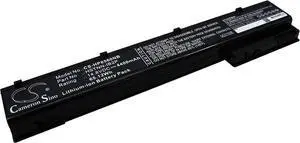 HongCSL New Replacement Battery for EliteBook 8560w, EliteBook 8570w, EliteBook 8760w, EliteBook 8770w (4400mAh / 65.12Wh) 632113-151, 632114-421, 632425-001, 632427-001, HSTNN-F10C